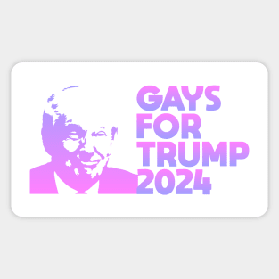 Gays for Trump 2024 Sticker